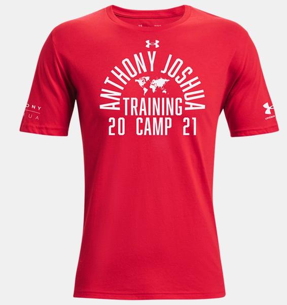 Kırmızı UA Anthony Joshua Train Tee