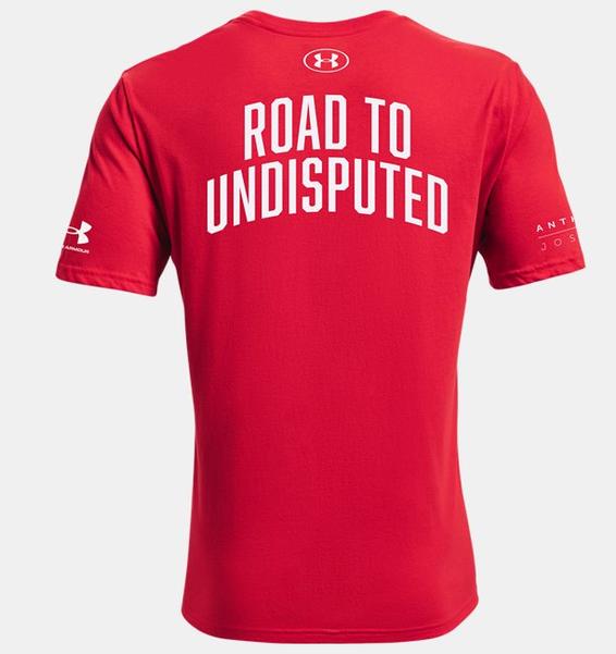 Kırmızı UA Anthony Joshua Train Tee