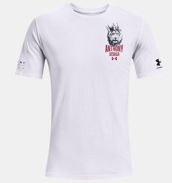 Beyaz UA Anthony Joshua King Tee