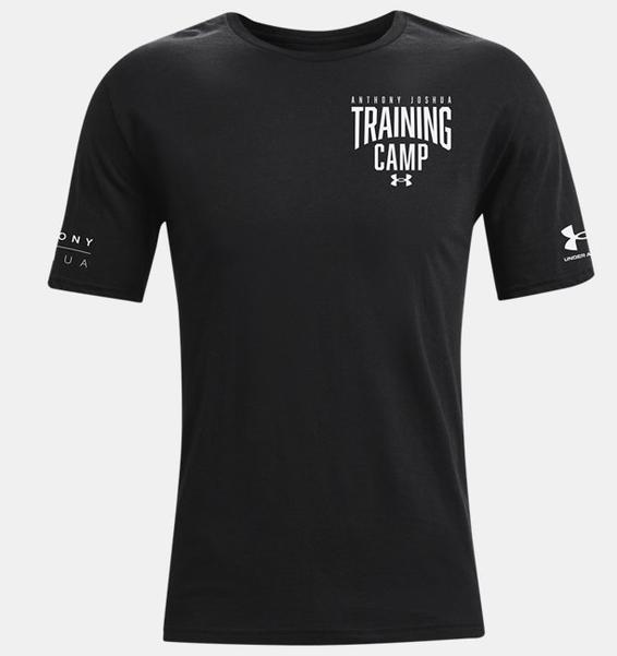 Siyah UA Anthony Joshua Camp Tee