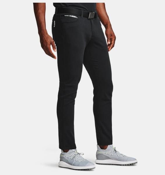 Siyah Erkek UA Range Unlimited Slim 5-Pocket Tapered Pantolon