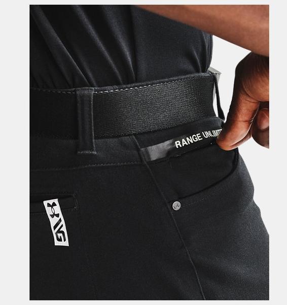 Siyah Erkek UA Range Unlimited Slim 5-Pocket Tapered Pantolon