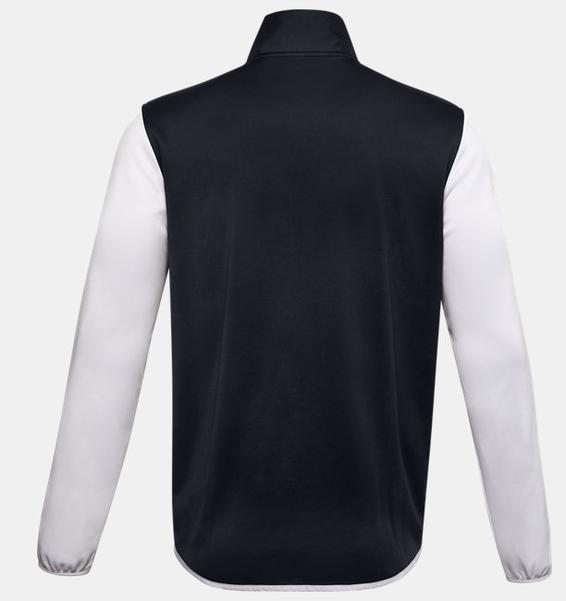 Siyah Erkek Armour Fleece® Storm ½ Fermuarlı