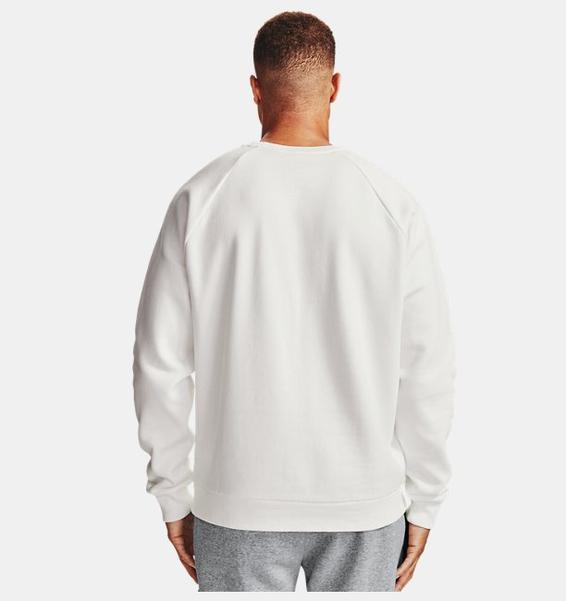 Beyaz Erkek UA Rival Fleece Crew