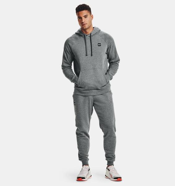 Gri Erkek UA Rival Fleece Eşofman Altı