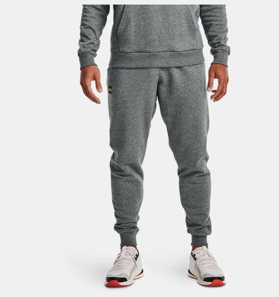 Gri Erkek UA Rival Fleece Eşofman Altı