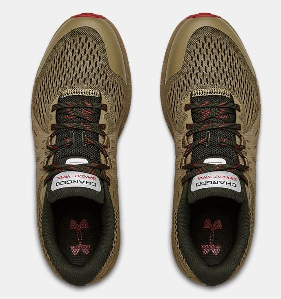 Yeşil Erkek UA Charged Bandit Trail Koşu Ayakkabısı