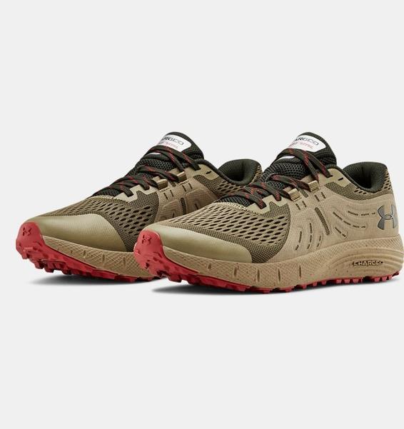 Yeşil Erkek UA Charged Bandit Trail Koşu Ayakkabısı