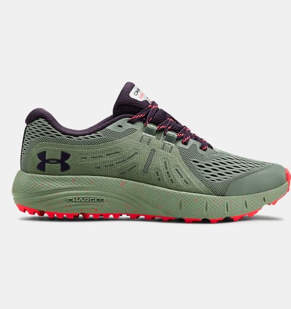Yeşil Kadın UA Charged Bandit Trail Koşu Ayakkabısı