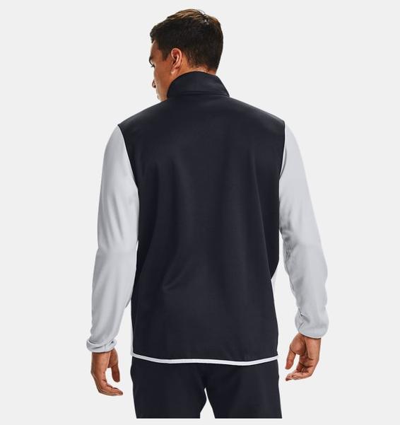 Siyah Erkek Armour Fleece® Storm ½ Fermuarlı