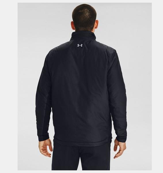 Siyah Erkek ColdGear® Reactor Golf Hybrid Mont