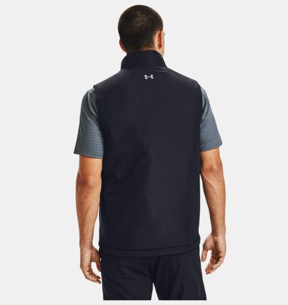 Siyah Erkek ColdGear® Reactor Golf Hybrid Yelek