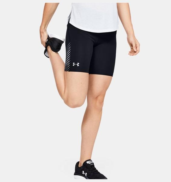 Siyah Kadın UA Fly Fast ½ Tayt