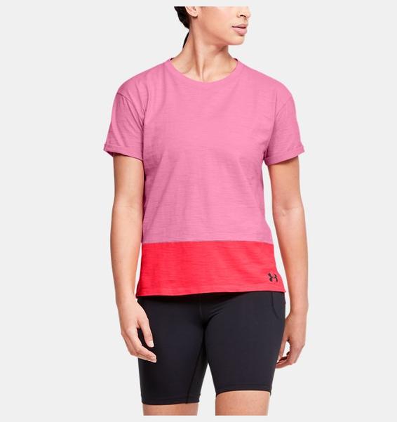 Pembe Kadın Charged Cotton® Kısa Kollu