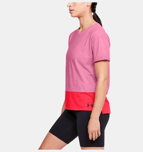 Pembe Kadın Charged Cotton® Kısa Kollu