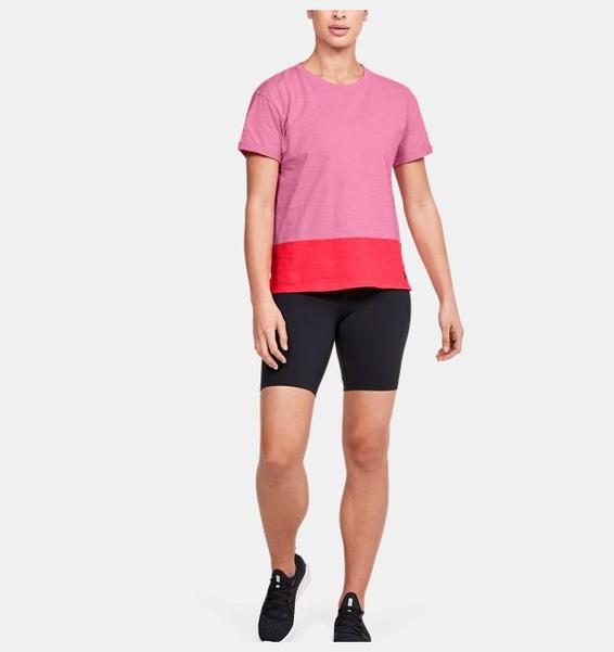 Pembe Kadın Charged Cotton® Kısa Kollu