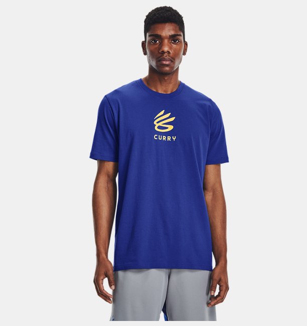 Erkek Curry UNDRTD Splash Tişört Mavi