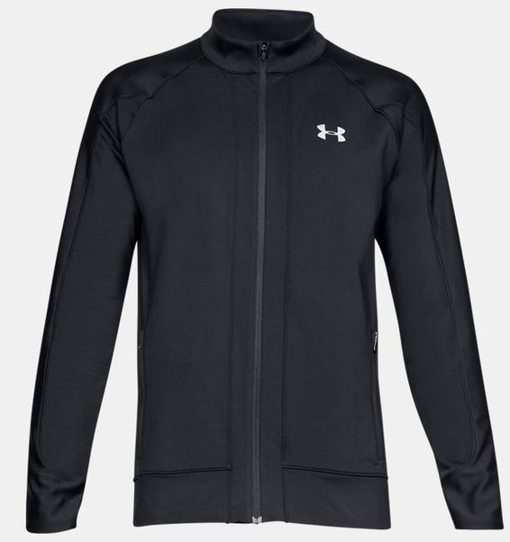 Siyah Erkek ColdGear® Run Knit Mont