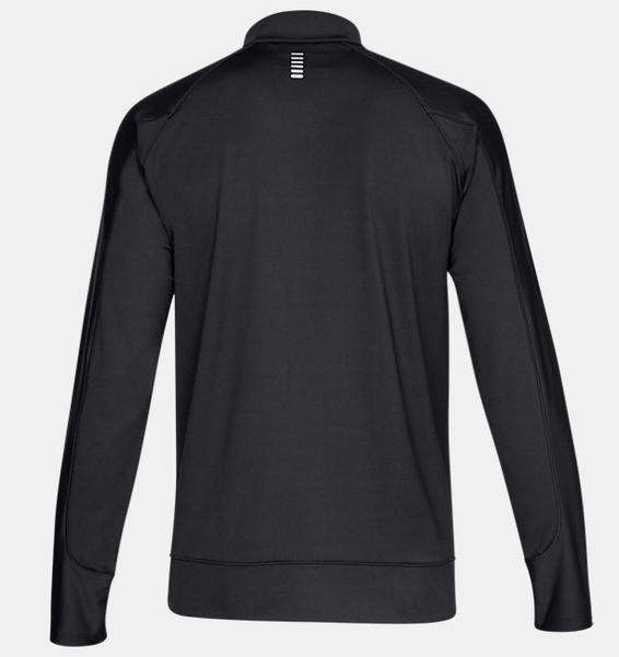Siyah Erkek ColdGear® Run Knit Mont