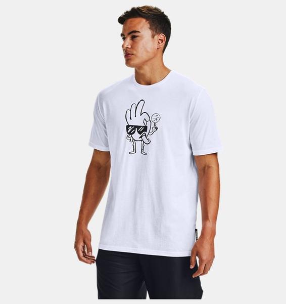 Beyaz Erkek SC30™ Freehand Eddy Kısa Kollu