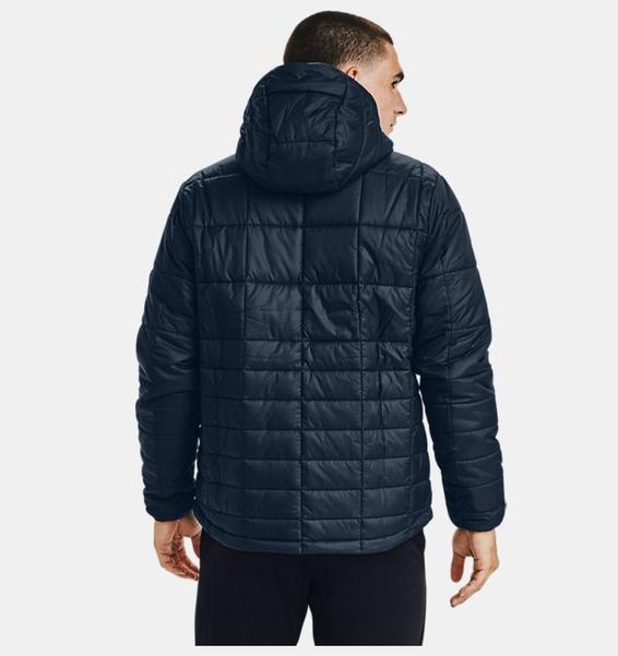 Lacivert Erkek UA Armour Insulated Kapüşonlu Mont