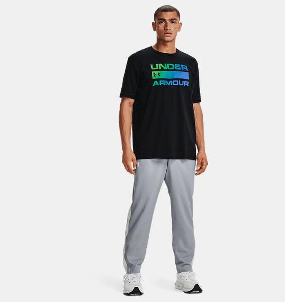 Siyah Erkek UA Team Issue Wordmark Kısa Kollu
