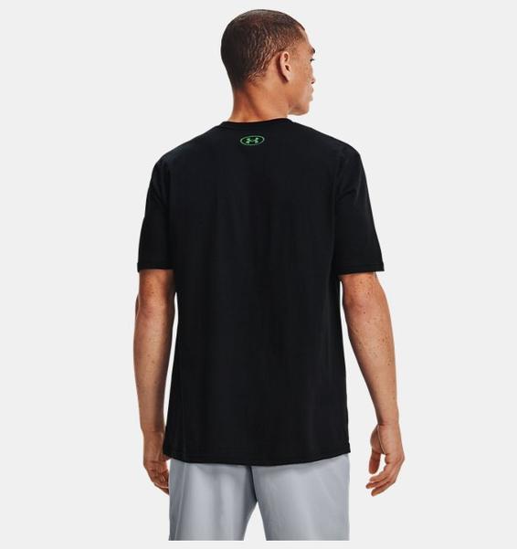 Siyah Erkek UA Team Issue Wordmark Kısa Kollu