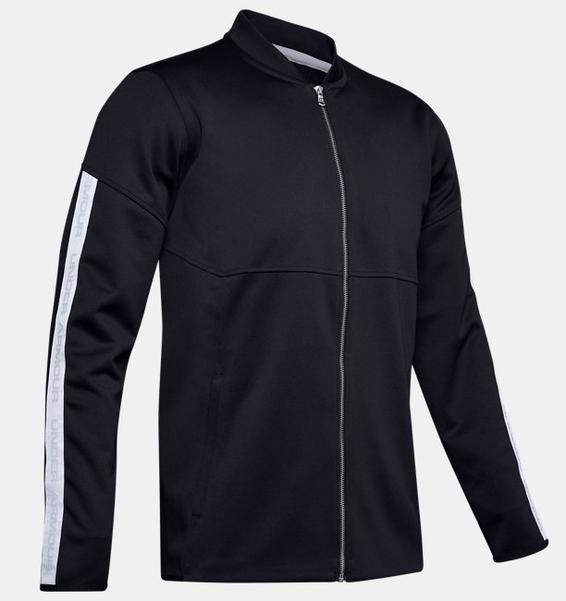 Siyah Erkek UA Recover Knit Warm-Up Mont