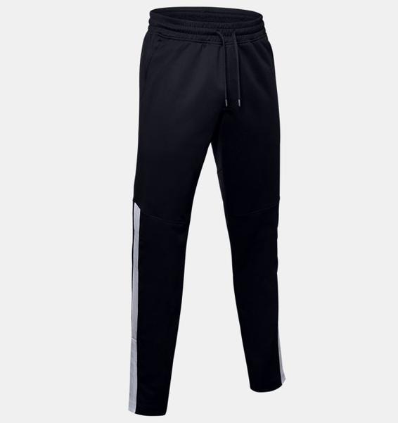 Siyah Erkek UA Recover Knit Warm-Up Eşofman Altı