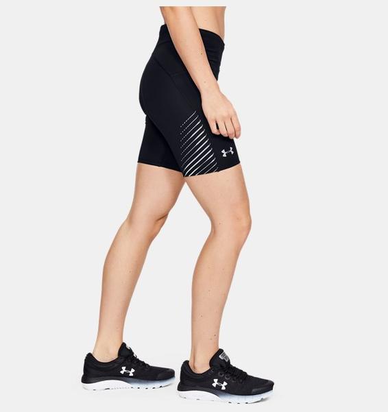 Siyah Kadın UA Fly Fast ½ Tayt