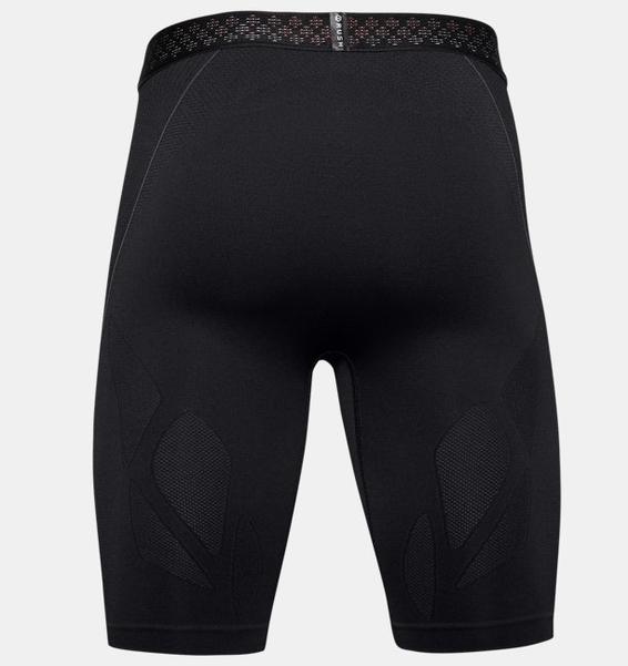 Siyah Erkek UA RUSH™ Dikişsiz Long Şort