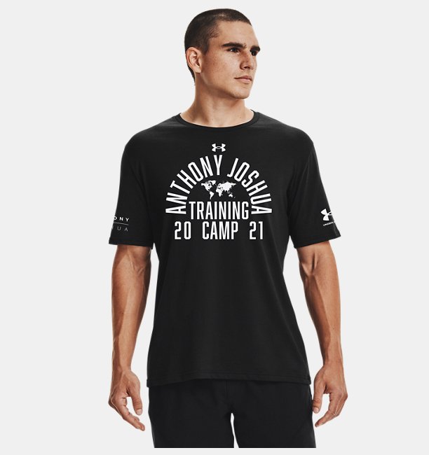 UA Anthony Joshua Train Tee Siyah