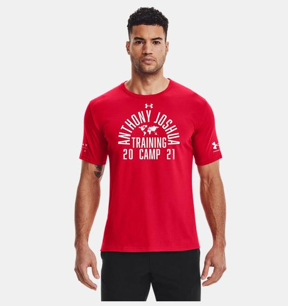 Kırmızı UA Anthony Joshua Train Tee