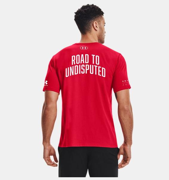 Kırmızı UA Anthony Joshua Train Tee