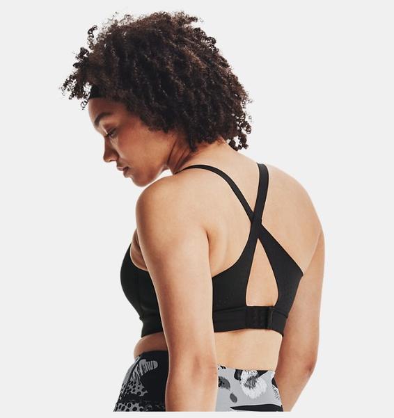 Siyah Kadın UA RUSH™ High Spor Sütyeni