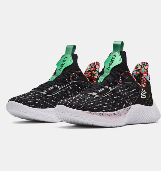 Siyah Unisex Curry 9 Basketbol Ayakkabısı