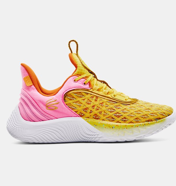 Unisex Curry 9 Basketbol Ayakkabısı Sarı