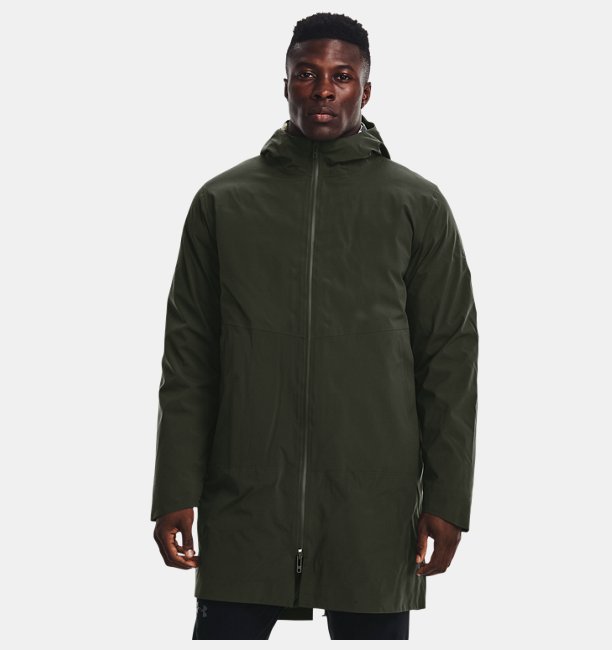 Erkek ColdGear® Infrared Down 3'ü 1 Arada Mont Yeşil