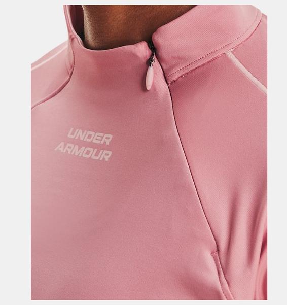 Pembe UA Rush CG Novelty Top