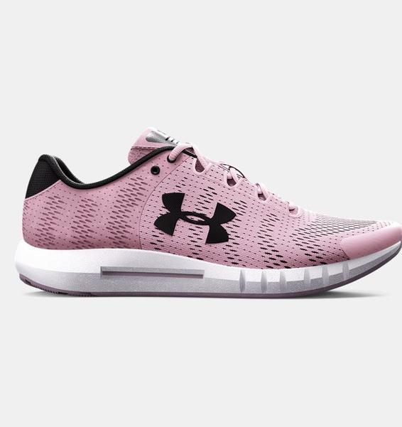 Pembe Kadın UA Micro G® Pursuit BP Koşu Ayakkabısı
