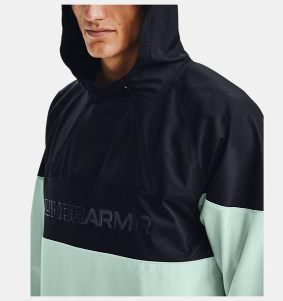 Siyah Erkek UA Futures Mixed Anorak Mont