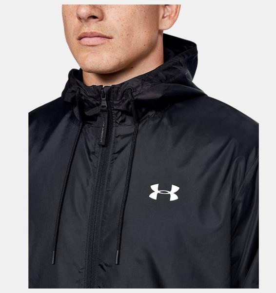 Siyah Erkek UA Legacy Windbreaker Mont