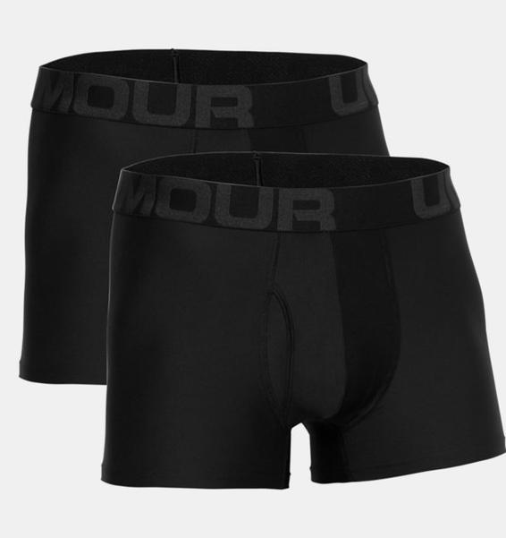 Siyah Erkek UA Tech™ 7,5 cm Boxerjock® – 2'li Paket