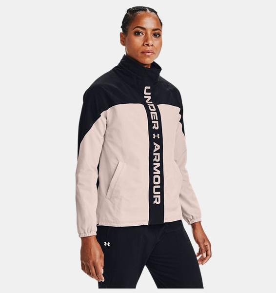 Siyah Kadın UA RECOVER™ Woven CB Mont