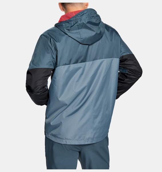 Gri Erkek UA Legacy Windbreaker Mont