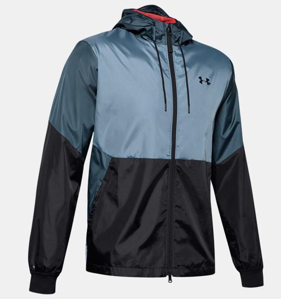 Gri Erkek UA Legacy Windbreaker Mont