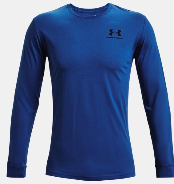 Mavi Erkek UA Sportstyle Left Chest Uzun Kollu