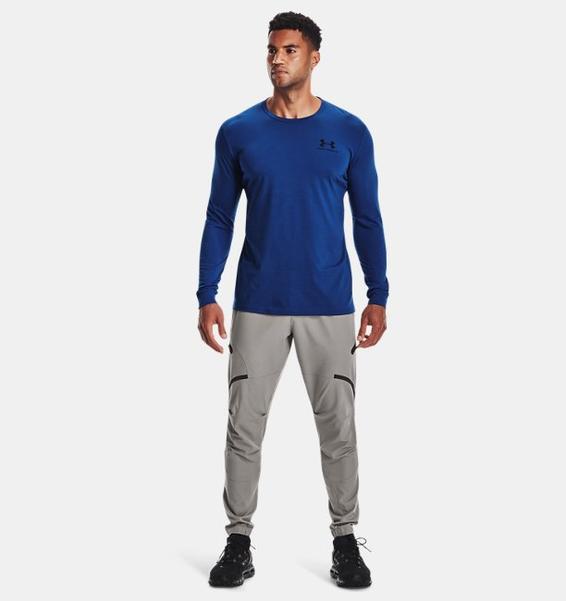 Mavi Erkek UA Sportstyle Left Chest Uzun Kollu
