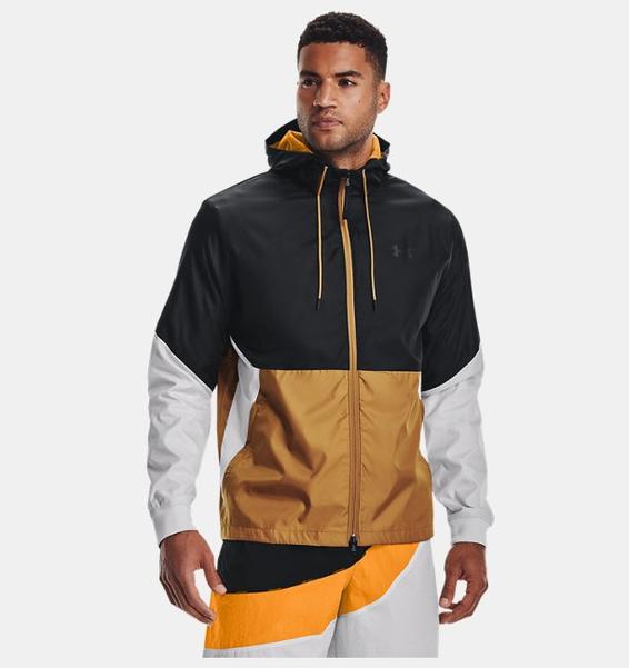 Siyah Erkek UA Legacy Windbreaker Mont
