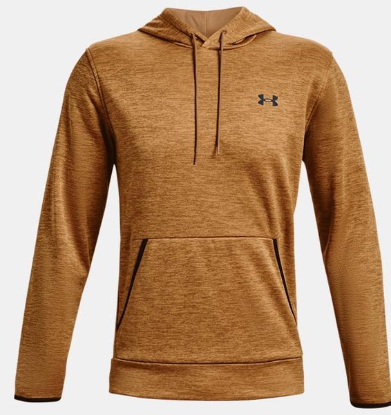 Kahverengi Erkek Armour Fleece® Twist Kapüşonlu Üst